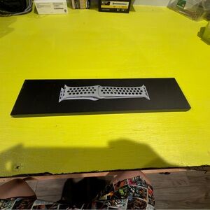 Apple Black and Gray Sport Band. Size S/M/L. 44/45/46/49mm. Nike sport band.